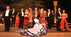 protagonisten der giuseppe verdi gala auf der bühne